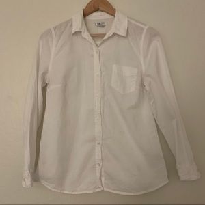 OLD NAVY white button down shirt